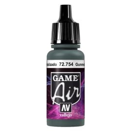 Vallejo - 72.754 Game Air Paint 17ml - Gunmetal -  JDK-DK711VAL72754 - Toysuae.com