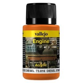 Vallejo - Weathering Effects Engine 40ml - Diesel Stains
