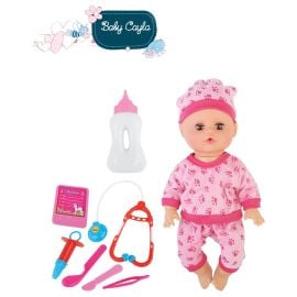 Power Joy - B/O Baby Cayla Doctor Set - 30cm -  ALGT-CRB161 - Toysuae.com
