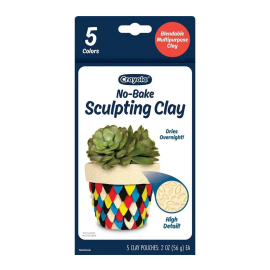 Crayola - No Bake Sculpting Clay 5 Colors