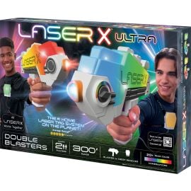 Laserx - Ultra Double Blasters - Battery Operated
