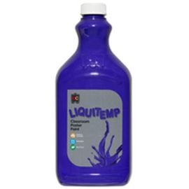Edu Fun - Liquitemp Classroom Poster Paint 2L - Blue -  RTS-LT2BL - Toysuae.com