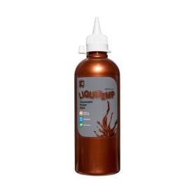 Edu Fun - Metallic Liquitemp Classroom Poster Paint 500ml - Copper
