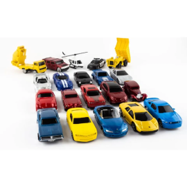 Maisto - Fresh Metal 3 Die Cast Vehicles Multi Color- Pack Of 20