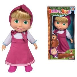 Simba - Masha And The Bear Soft Bodied Doll 40cm - sim-109301067 - Toysuae.com