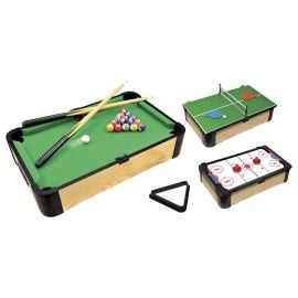 Merchant Ambassador - 20” (50cm) Triple-Play Tabletop Pool -  MA3154_20 - Toysuae.com