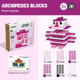 Mideer - Archimedes Blocks Pink Color Palette