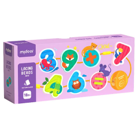 Mideer - Lacing Beads Math - MD1167 - Toysuae.com