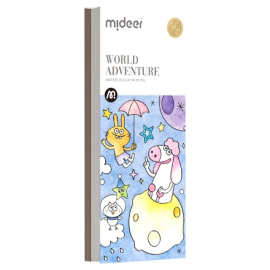 Mideer - Paint With Water Booklet World Adventure - MD4225 - Toysuae.com