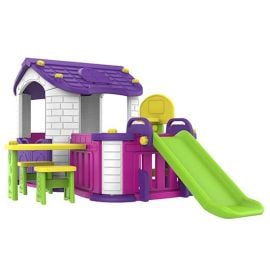 Gambol - Big Indoor/Outdoor Playhouse with 3 Play Activity -  GB-CHD-356 - Toysuae.com