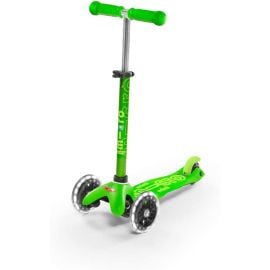 Micro - Mini Deluxe Scooter With LED Wheels - Green - MMD051 - Toysuae.com