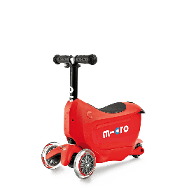 Micro - Mini2go Deluxe Scooter - Red -  MMD018 - Toysuae.com