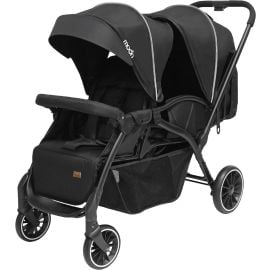Moon - Dois Foldable Twin Stroller - Black -  MNBGSBL12 - Toysuae.com