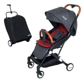 Moon - Ritzi Travel Cabin Stroller - Black/Red -  MNBGSBR06 - Toysuae.com