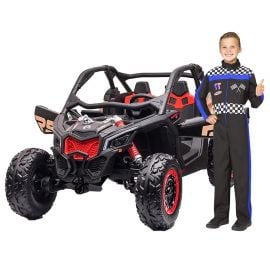 Gambol - 24V Licensed Can-Am Maverick Ride-On UTV - Black