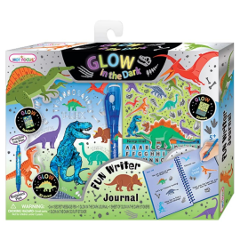 Hot Focus - Dinosaur Glow In The Dark Fun Writer Journal -  PNC-205DI - Toysuae.com