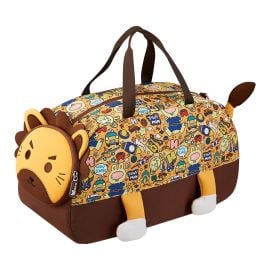 Nohoo - 3D Cute Lion Kids Duffle Bag/Activity Bag 18 Inch - Brown -  SAM-NH_KDB_LIBR - Toysuae.com