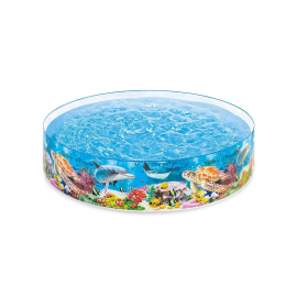 Intex - Deep Blue Sea Snapset Pool - 244cm - AIK-58472 - Toysuae.com