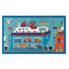 Scratch Europe - Puzzle Ferry Boat 60 Pieces -  Klg-6181075 - Toysuae.com