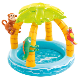 Intex - Tropical Island Baby Pool - AIK-58417 - Toysuae.com