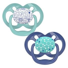 Dr. Browns - Advantage Pacifier - Stage 2 - Blue - 2 Pack