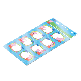 Peppa Big - Name Label A4 2 Sheet In Opp Bag - 906-25-2253 - Toysuae.com