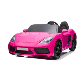 Gambol - Super Fast 24v 2 Seat Porsche Style Kids Sports Car - Pink