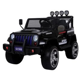 Gambol - Jeep Replica Style Actual 4x4 Ride-On - Black - GB-2388-1 - Toysuae.com