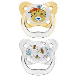 Dr. Browns - Butterfly Shield Soother - Stage 2 - Yellow - 2pcs