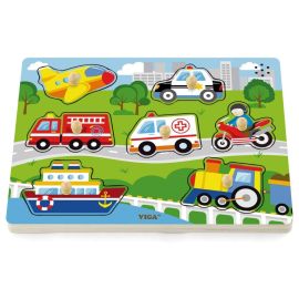 Viga toys - Sound Puzzle - Transportation