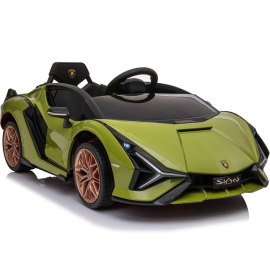 Gambol - Licensed Lamborghini Sian Electric Ride-On Kids Car - Green -  GB-QLS6388 Green - Toysuae.com