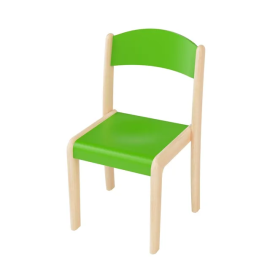 Edu Fun -  Durable Deluxe Chair - 26cm - Green -  RTS-43303Green - Toysuae.com