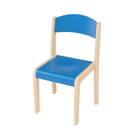 Edu Fun - Durable Deluxe Chair - 35cm - Blue -  RTS-43301Blue - Toysuae.com