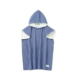 Little Sol - Hooded Beach Towel - Sea Blue 6-10 Years -  SPK-LS-OT2-LSB - Toysuae.com