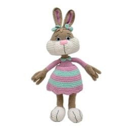 Happy Threads - Handmade Crocheted Cute Handmade Jill The Bunny 16 Inches -  HT12043 - Toysuae.com