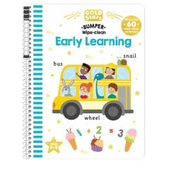 Edu Fun - Gold Stars Vol 2 Early Learning Wipe Clean Bumper - RTS-28684 - Toysuae.com