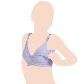 Sunveno - Maternity Nursing Bra - Blue 90B - SAM-SN_MNB_SK90B - Toysuae.com