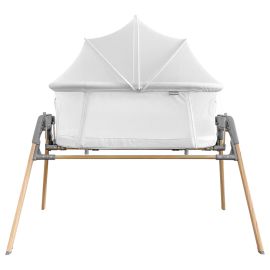 Teknum - 3 in 1 Baby Rocker Bassinet With Mosquito Net - White -  SAM-TK_3IN1RKBS_WH - Toysuae.com