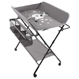 Teknum - 4 in 1 Diaper Changing Table Organizer - Grey -  SAM-TK_BCTA_DGY - Toysuae.com