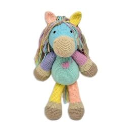 Happy Threads - Handmade Crocheted Cute Handmade Atlas Pony 13 Inches -  HT12044 - Toysuae.com