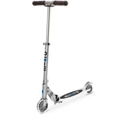 Micro - Sprite Scooter LED - Silver Matt -  SA0216 - Toysuae.com