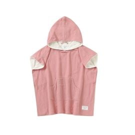 Little Sol - Hooded Beach Towel - Coral Pink 2-6 Years -  SPK-LS-OT2-MCP - Toysuae.com