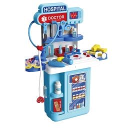 Jawda - 4 In 1 Doctor Set Trolley Case - Blue -  BTG-024641 - Toysuae.com