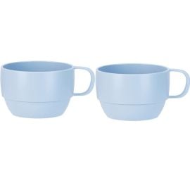 Inochi - Amori Short Drinking Cup 350ml Pack of 2 - Light Blue