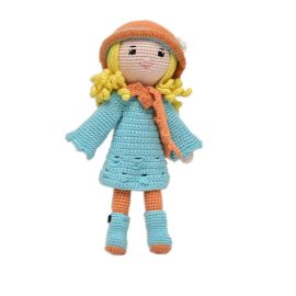 Happy Threads - Handmade Crocheted Adorable Grace Doll 15 Inches -  HT12054 - Toysuae.com