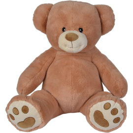 Nicotoy - Brown Plush Teddy Bear - 41cm -  sim-6305810008 - Toysuae.com