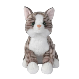 Nicotoy - Cat Plush Stripy Siamese Ginger 28cm Assorted -  sim-6305833052 - Toysuae.com