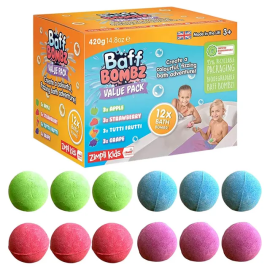 Zimpli Kids - Baff Bombz Bath Bomb - Pack of 12 -  sim-6800006411 - Toysuae.com