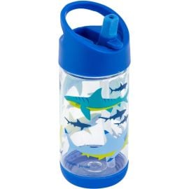 Stephen Joseph - Flip Top Bottle 295ml - Shark -  SJ112280A - Toysuae.com