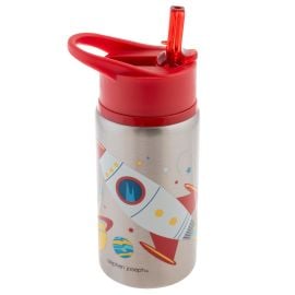 Stephen Joseph - Stainless Steel Water Bottle 532ml - Space -  SJ117598 - Toysuae.com